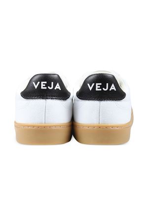 sneakers in pelle bianco VEJA KIDS | SY0120631CWHITEBLACK